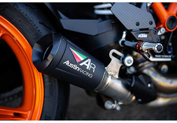 austin racing V3 1290SDR 2020〜スリップオンマフラー 2023-2025_SDR1390_Slip-on